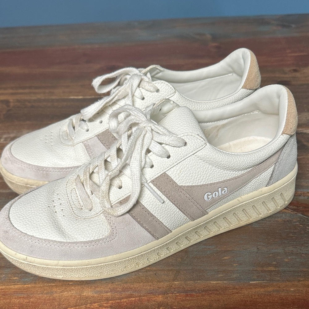Gola Leather/Suede Casual Sneakers Size 10 Worn 2x slight wear